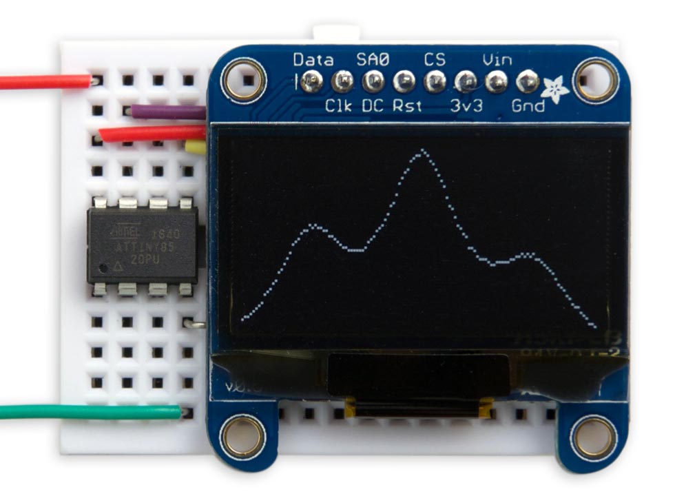 Finally a Bigger OLED display to use with an Arduino – 128×128 1.5 inch