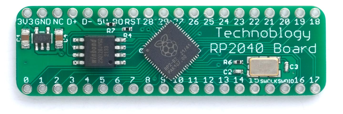 RP2040 Development Board USB-C 16MB - Raspberry Pi Pico compatible, MCU /  Controller, Keyboard Parts