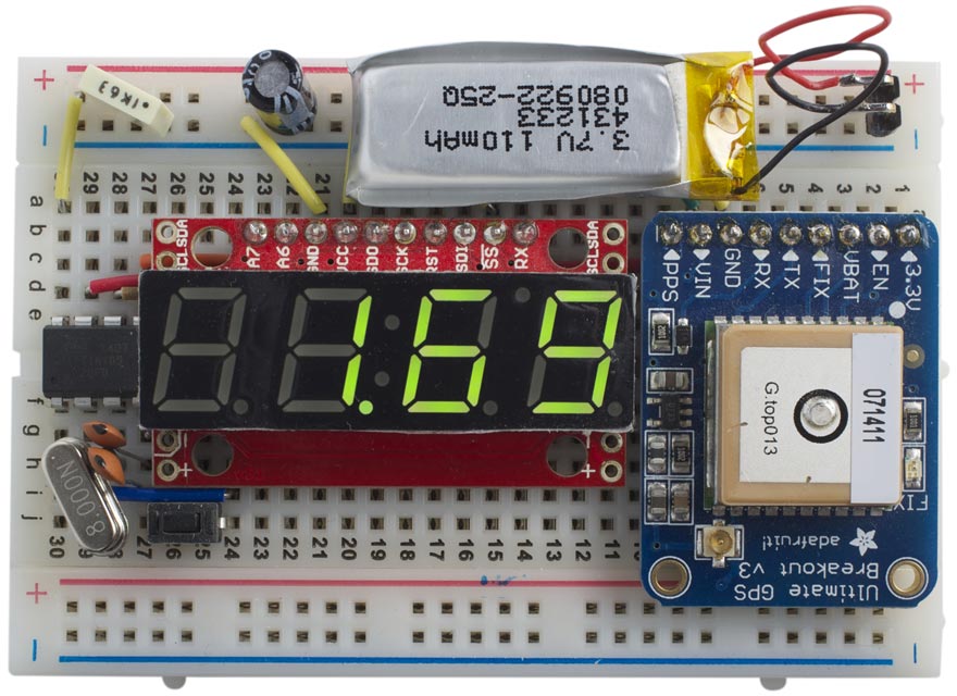 Technoblogy - Tiny GPS Speedometer [Updated]